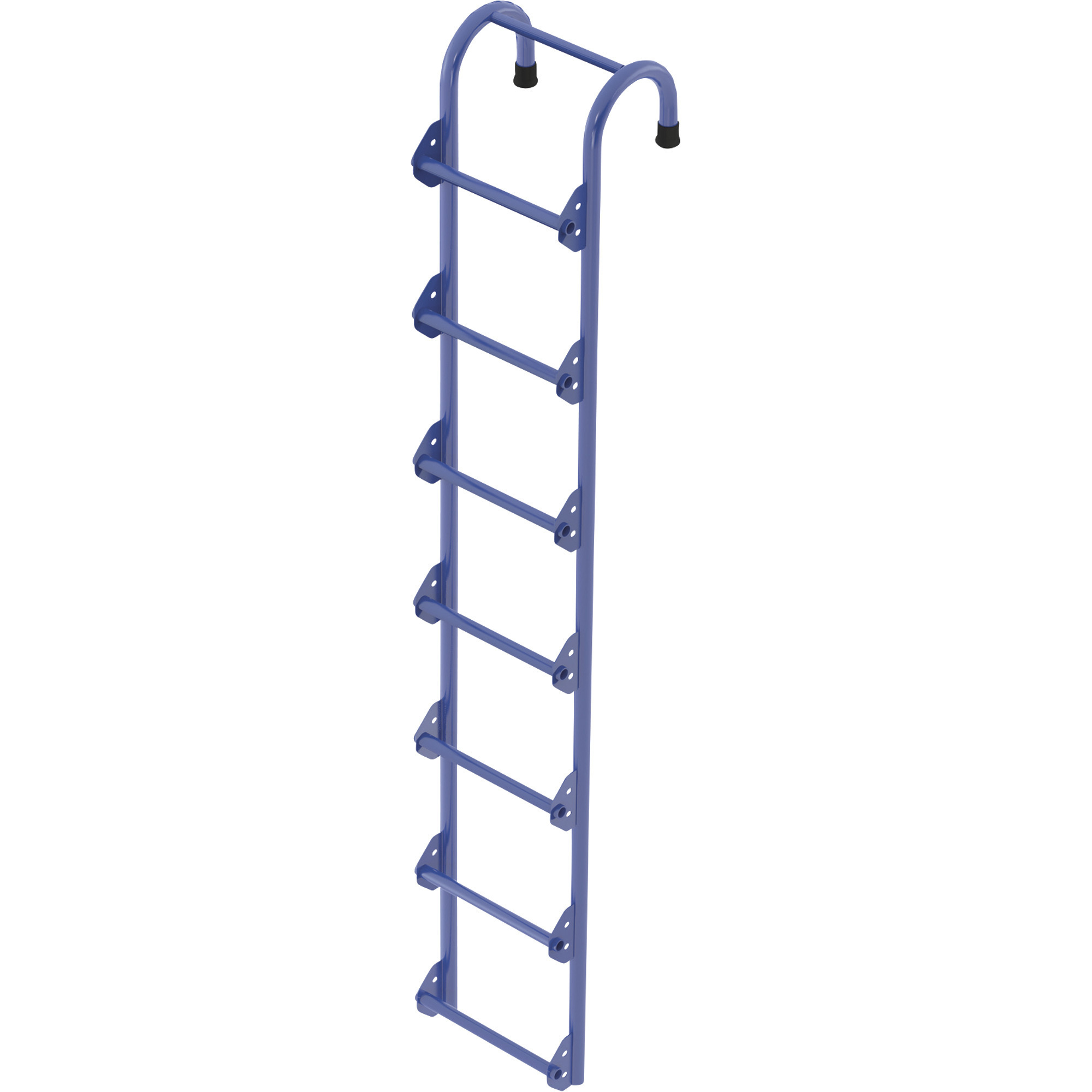 Vestil Tank Access Ladder - 7ft., 300-Lb. Capacity, Non-Slip Steel Rungs, Model# NTAL-7